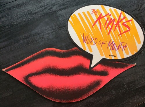 The Kinks Word of Mouth Promo Mobile Hanging Display 1994 - Picture 2 of 10