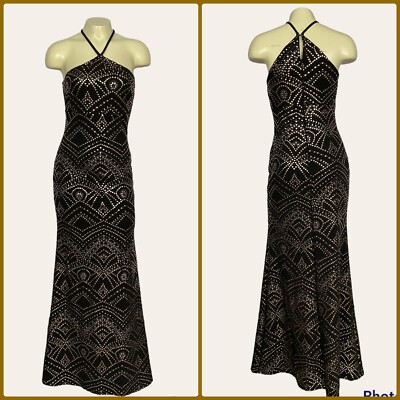 jump apparel black and gold dress Game Day Glitter Dress