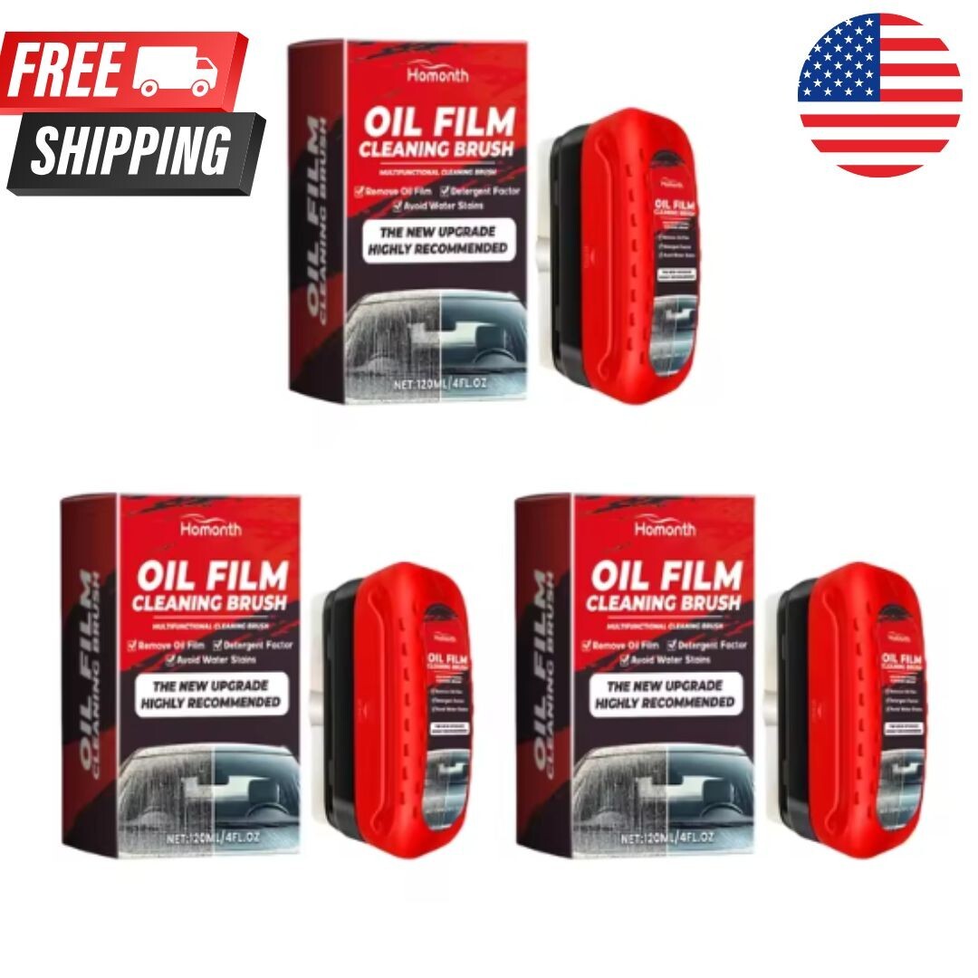 Glass Cleaning Board Automotive Windshield Oil Film Cleaning Brush Glass Water