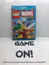 LEGO Marvel Super Heroes (Nintendo Wii U, 2013) Clean - LN Disc - Fast Free Ship