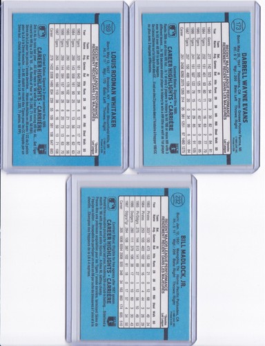 Detroit Tigers 1988 Leaf Baseball Team Set 9 cards - Picture 5 of 5
