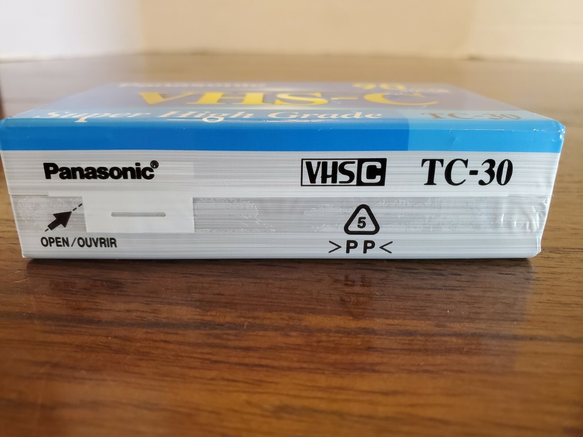 Panasonic - Panasonic NV-TC30XHG　VHS-C Amazon.com: Super High-Grade VHS-c Videocassette 4 Pack