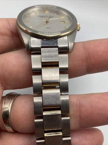 Kenneth Cole Reaction Men 37mm Watch Silver Tone Date Stainless kc3305 - RUNS - Picture 10 of 17