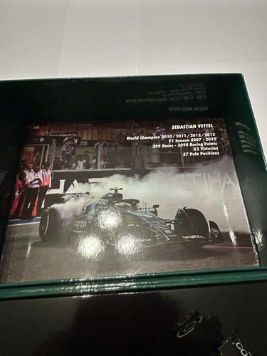 Sebastian Vettel ASTON MARTIN AMR22 ULTIMA GARA ABU DHABI 2022 1/43 LTD ED 105 PEZZI - Foto 6 di 10