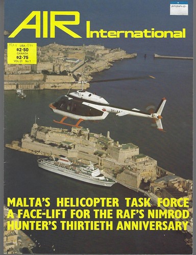 AIR INTERNATIONAL magazine (UK) Vol 21 issues 1, 2, 3, 5 ,6  1981 (4 issues) - Picture 1 of 5