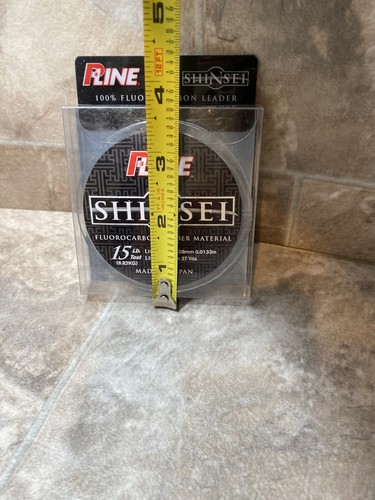PLINE Shinsei 100% Fluorocarbon Leader (NIB) 15lb 27 Yards Japan Made - Picture 4 of 4