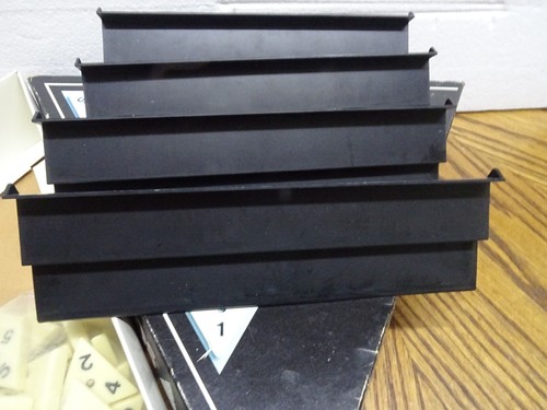 Tri-ominos Deluxe De-Luxe Triangular Game 1980s  Vintage - Picture 2 of 4