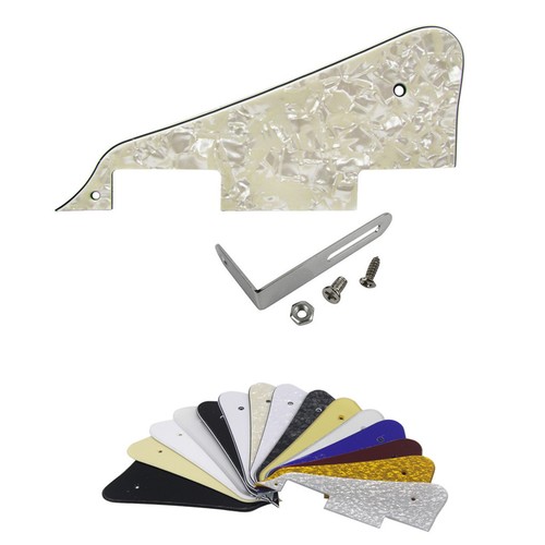 Set LP Gitarre Schlagbrett Kratzplatte + Halterung für LP Style Gitarre 6 Farben - Bild 1 von 14