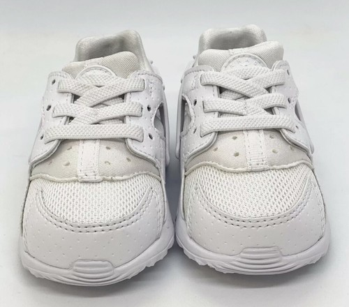Nike Huarache Run Ultra weiß Sportschuhe Kleinkind Säugling Baby Schuhe Größe 10 - Bild 4 von 8