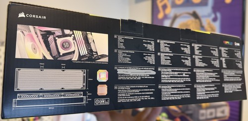 Corsair iCUE H150i ELITE CAPELLIX XT Liquid CPU Cooler - NO COMMANDER CORE UNIT - Photo 8/24