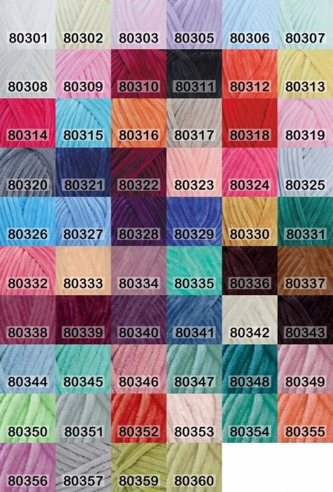 Himalaya Dolphin Baby Wolle, Super bulky chenille Garn, Kuschelwolle, 100 Gramm