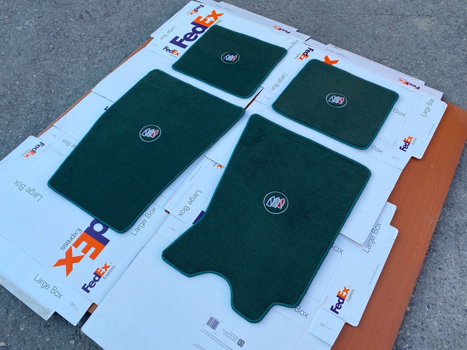 For Buick Apollo Century Electra Wildcat Lesabre Floor Mat Carpet Green