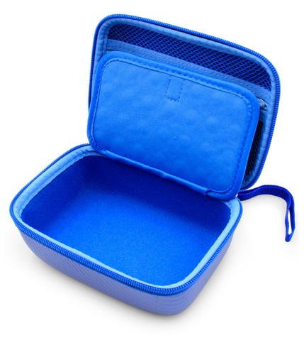 Blue Travel Case for HP Sprocket Select Portable Photo Printer and Accessories - Picture 2 of 12