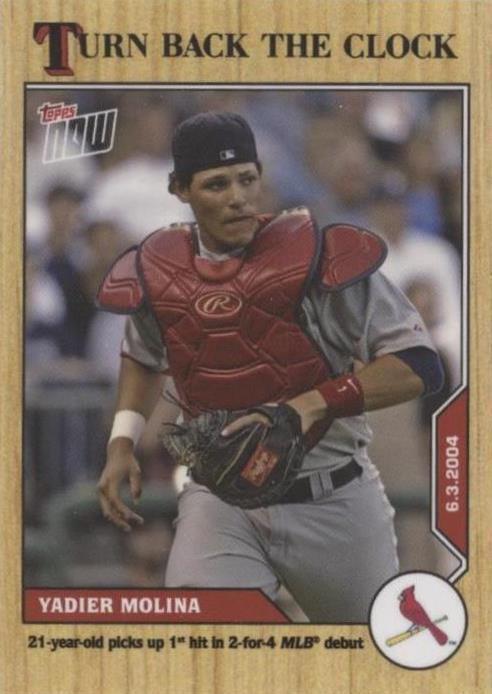 2020 Topps Now Turn Back the Clock - Yadier Molina #65 - 1 of 1