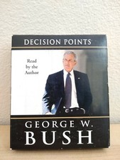 Decision Points Audiobook by George W. Bush 2010 6 CD Abridged  EUC