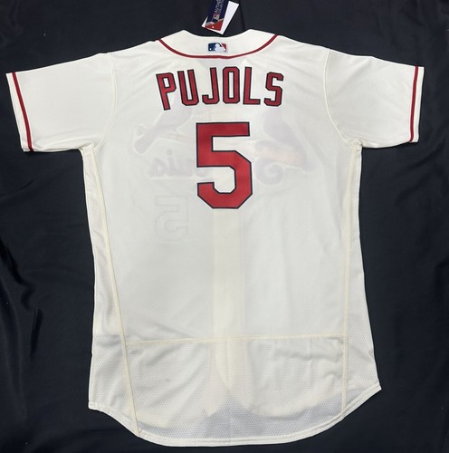 Maillot alternatif Albert Pujols authentique St. Louis Cardinals Nike Flex Base Home