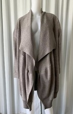Oska Boiled Wool Taupe Coat W Shawl Collar Size 12/14 Or 4 Oska Size