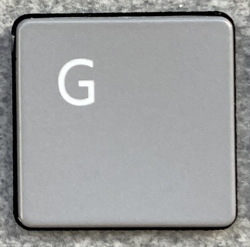 Ersatz-Taste / Tasten / Tastenkappe Microsoft Surface Laptop 1 & 2 Tastatur Grau - Bild 18 von 165