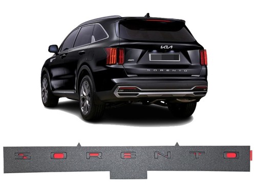 Original OEM Nuevo Logo Rejilla Maletero Negro Mate Emblema Para 22 2023+ Kia Sorento - Imagen 17 de 32