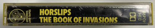 Horslips The Book Of Invasion Music Cassette Tape DJH 40498 DJM 1976 Yellow Tape - Picture 3 of 24