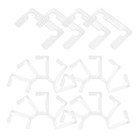 50 Stück Scharnier-Abstandshalter, Duschtür-Scharnierdichtung,