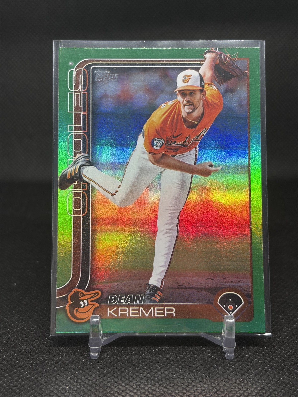 2025 Topps Series 2 - Dean Kremer #563 Green Holofoil /99