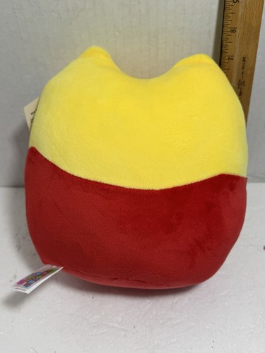 Smoochy Pals Cat French Fries - 8 Inch Plush New With Tags Yellow/ Red - Picture 3 of 7