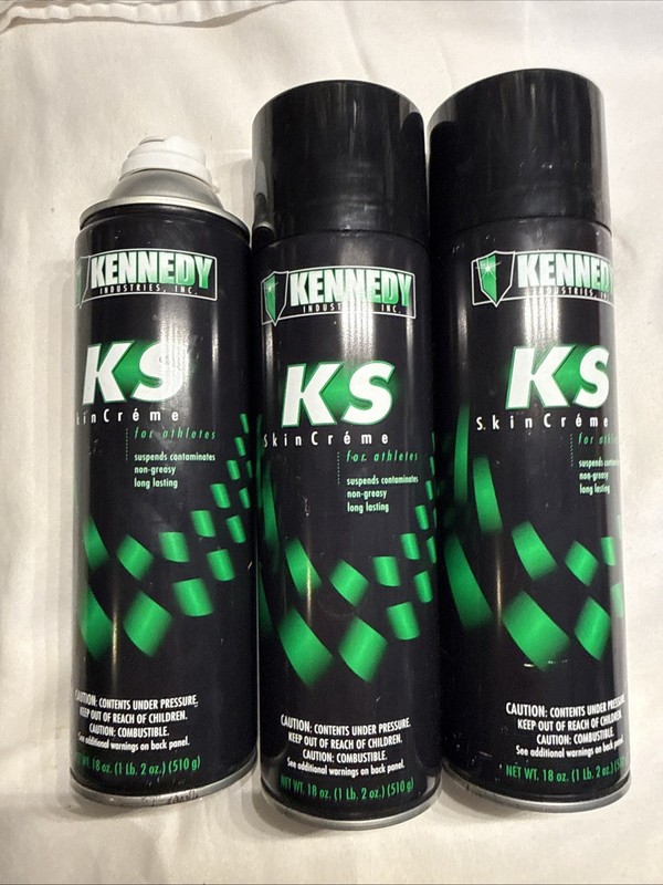 Kennedy Industries Skin Creme Foam Skin Protectant 3 New 18 Oz Cans