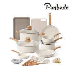 Panbado 23 Pcs Pots and Pans Set Nonstick Kitchen Cookware Sets with Frying Pan