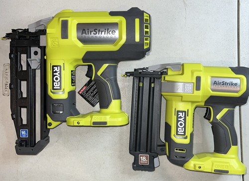 RYOBI 18V 16-Gauge Cordless P326 AND P321 FOR PARTS OR NOT WORKING ONLY LOT OF 2 - Picture 2 of 10
