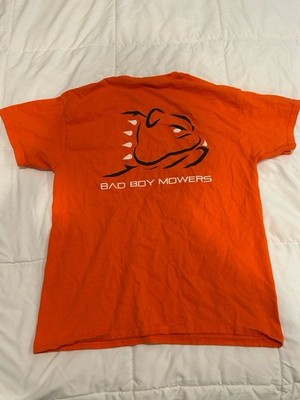 Glidan Bad Boy Mowers Men s L Standard Logo Mowers Bulldog Tshirt
