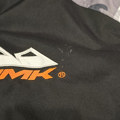 HMK Cordura Wind Put Coat Mens XL Black White Insulated Snowmobile Jacket - Picture 11 of 13