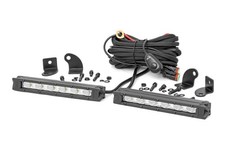 Rough Country 6 Chrome Series Slimline Cree Led Light Bars Pair - 70406a Rough Country 6 Chrome Series Slimline Cree Led Light Bars Pair - 70406a