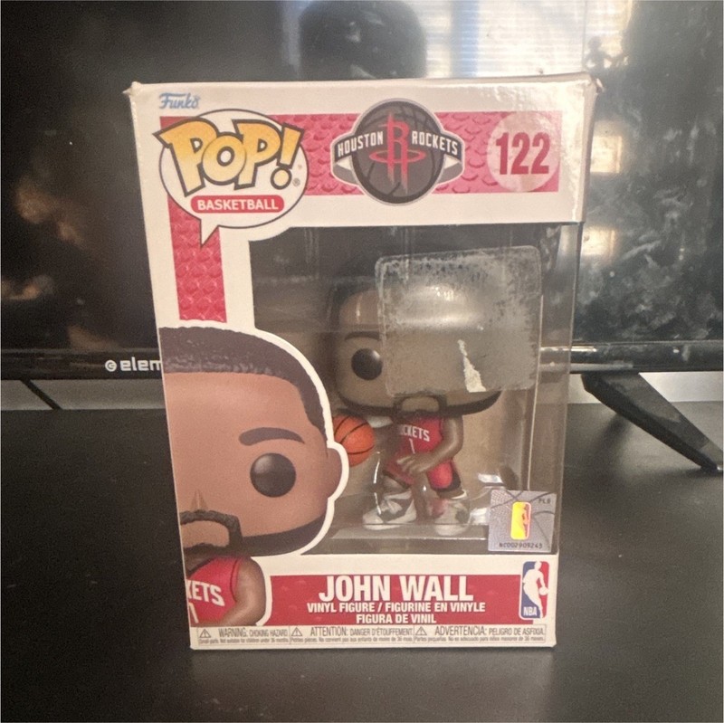 Funko Pop! Basketball NBA John Wall Houston Rockets Vinyl Figure #122