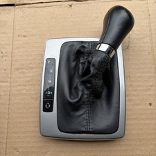 08-14 Mercedes W204 C250 C300 C350 Shifter Shift Knob Boot Black Leather Knob 08-14 Mercedes W204 C250 C300 C350 Shifter Shift Knob Boot Black Leather Knob