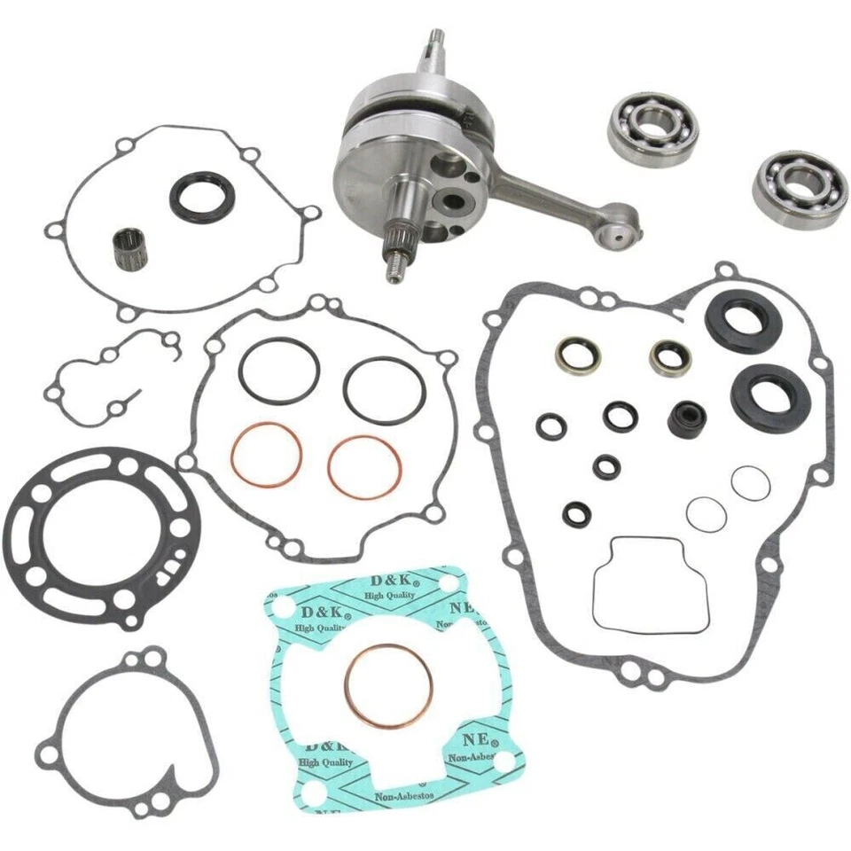 06-13 Kawasaki KX100 Hot Rods Bottom End Kit Vertex Top End Gaskets CBK0102 4066 - Image 2 of 4