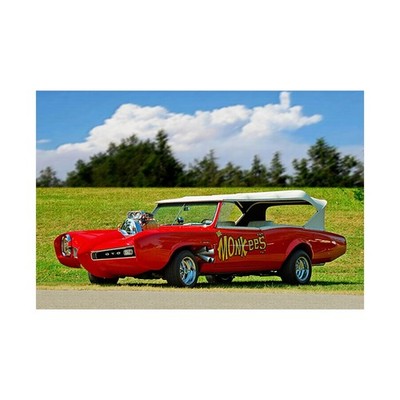 Monkeemobile, The Monkees,  Davy Jones, Micky Dolenz, Michael Nesmith, Tork