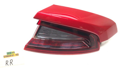 2018-2021 KIA STINGER RIGHT PASS REAR OUTER QUARTER TAILLIGHT TAIL LAMP H4R #.