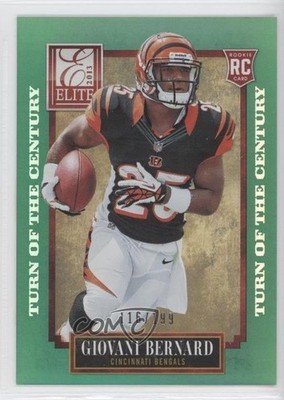 2013 Panini Elite Turn of the Century 116/199 Giovani Bernard #136 Rookie RC 1b9