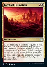 LOREHOLD EXCAVATION x4 mtg NM-M Strixhaven 4 Unc