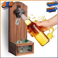 FlaschenöFfner Holz Wandmontage Bier Geschenke FüR MäNner