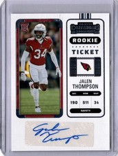 2022 Panini Contenders #265 Jalen Thompson