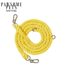 Hands Free Dog Rope Leash - Autumn Garden, Adjustable & Durable Walk Lead