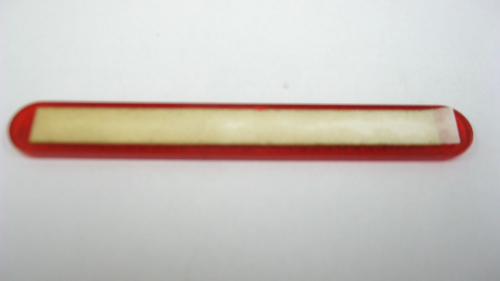 Harley-Davidson OEM 07 & Later Oblong Red Reflector (Tape Soiled) 69490-07 - Picture 4 of 5