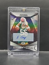 2024 Panini Black - Edgerrin Cooper #130 RC Auto #d/199 Packers