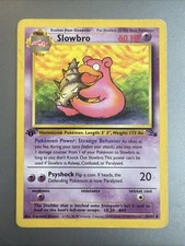 Slowbro -43/62 - 1st Edition - Fossil - Pokemon - 1999 - WOTC - Vintage on eBay