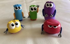 Rare STORYBOTS Fisher-Price Story Bots Set of 5 Netflix 2020 Robot Figures