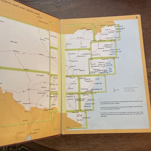 NSW City & Country Towns Road Directory - Vintage 1980s Maps, Streets etc - Picture 3 of 5