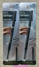 L'OREAL Eyebrow Stylist Definer 390 Dark Brunette - 2 SEALED PACKS