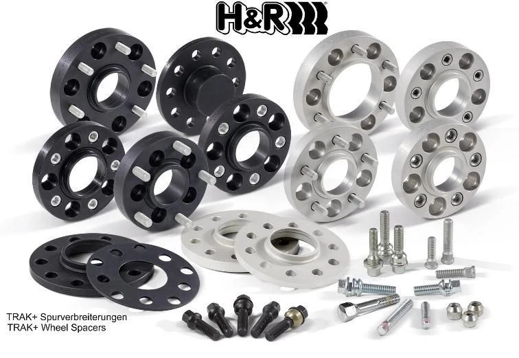 H&R Separador de rueda 2x30mm 5-Agujero 114,3mm para HONDA CR-V II (RD) - Imagen 2 de 4